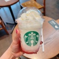 スターバックスストロベリーフラペチーノ - 実際訪問したユーザーが直接撮影して投稿した向丘カフェスターバックスコーヒー 豊中ロマンチック街道店の写真のメニュー情報