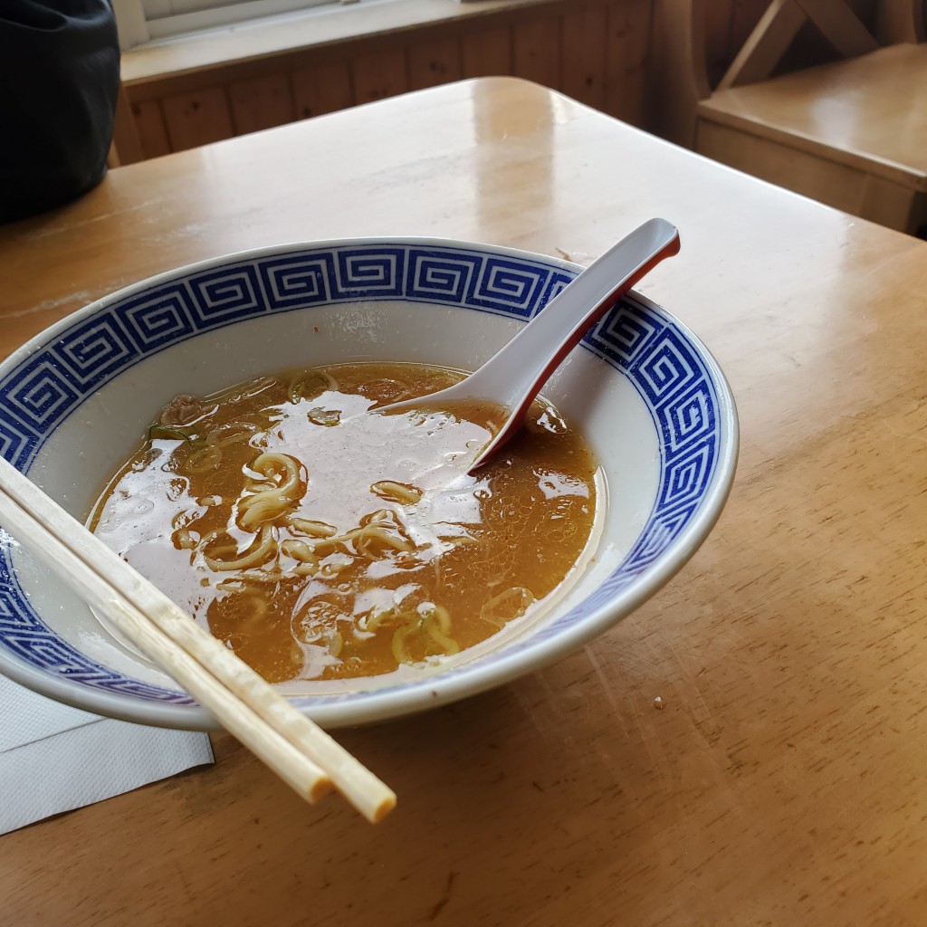 ユーザーが投稿したミニみそ(ミニみそラーメン)の写真 - 実際訪問したユーザーが直接撮影して投稿した大通南定食屋三星食堂の写真