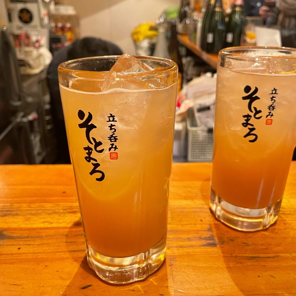 カキkhakiカーキ_吉祥寺周辺飲み歩きさんが投稿した吉祥寺本町立ち飲み / 角打ちのお店そとまろ/ソトマロの写真