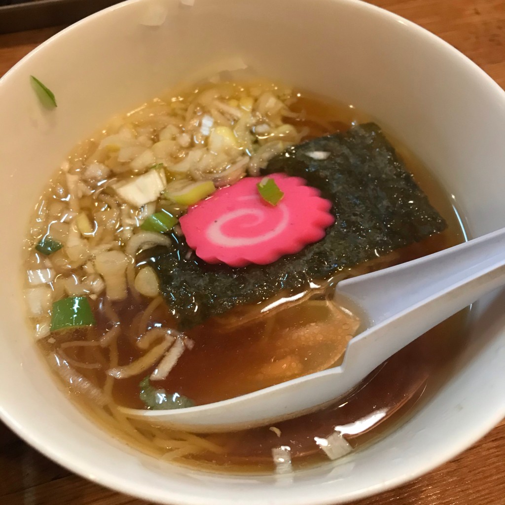 ユーザーが投稿したおともラーメンの写真 - 実際訪問したユーザーが直接撮影して投稿した打戻ラーメン専門店らーめん処 よなかそばの写真