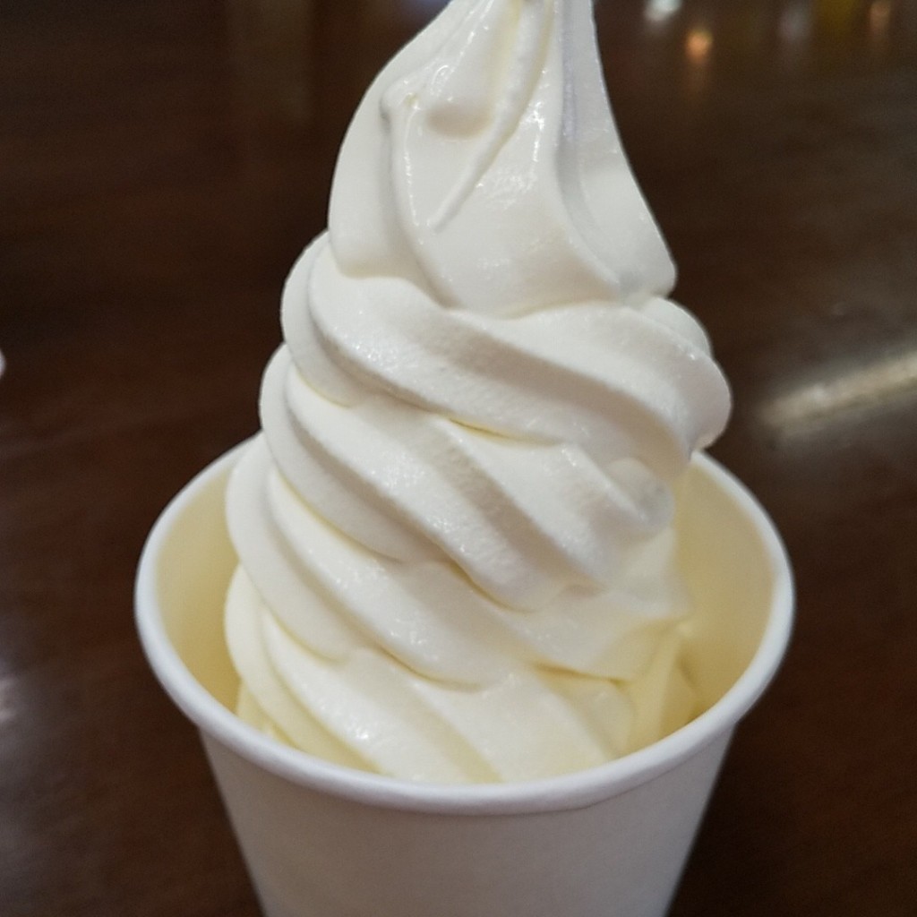ユーザーが投稿したソフトクリームの写真 - 実際訪問したユーザーが直接撮影して投稿した石和町松本カフェザ カフェの写真