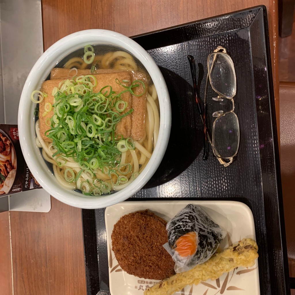 ユーザーが投稿したきつねうどんの写真 - 実際訪問したユーザーが直接撮影して投稿した永田うどん丸亀製麺 深江橋店の写真