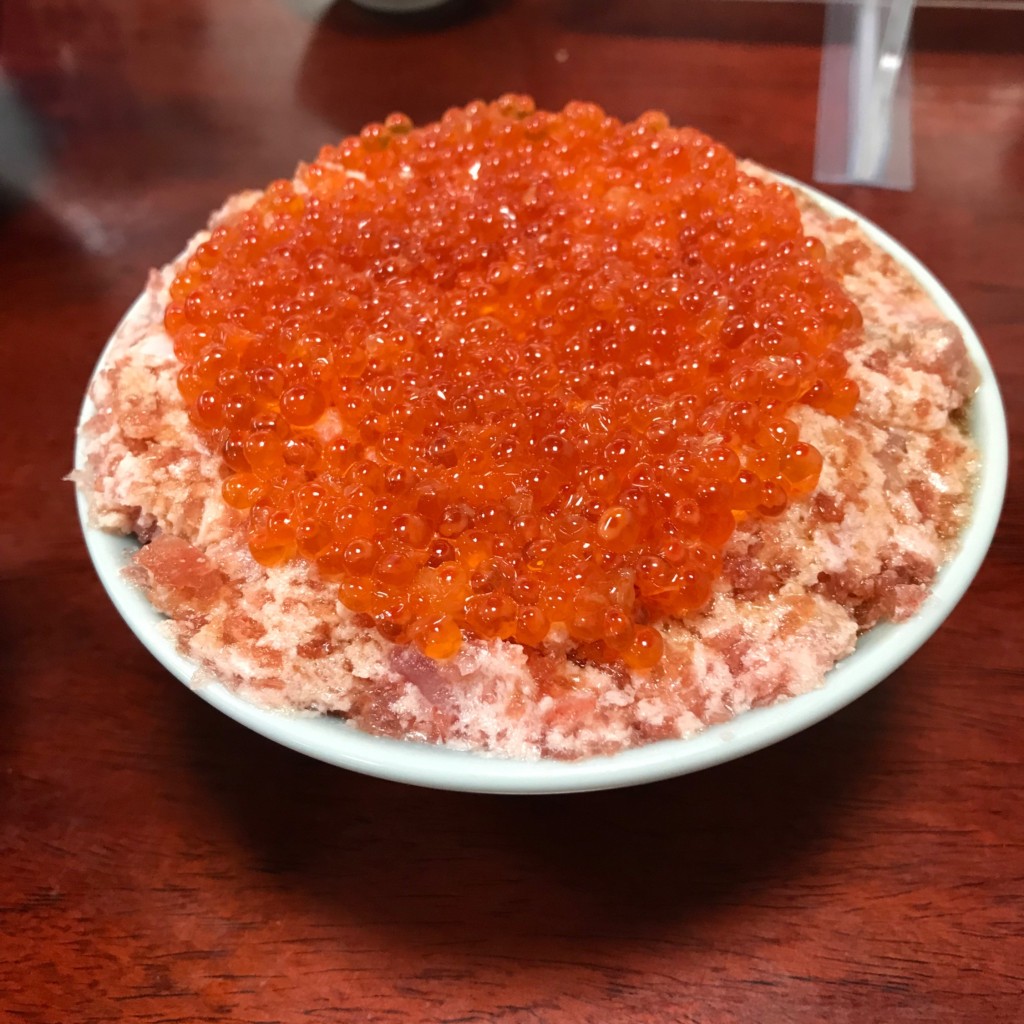 ユーザーが投稿したミニ丼 わがまま丼(ネギトロ、いくら)の写真 - 実際訪問したユーザーが直接撮影して投稿した東魚介 / 海鮮料理深川つり舟の写真