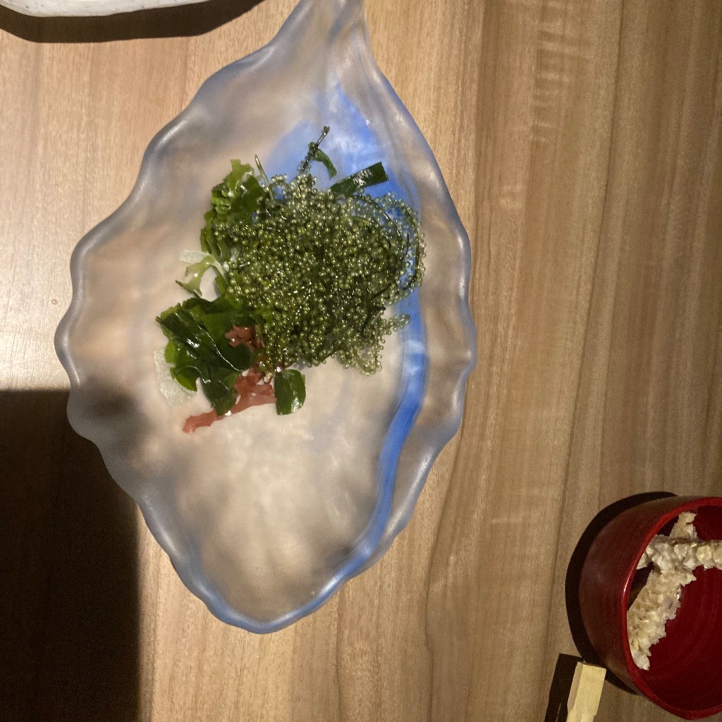 ユーザーが投稿した海ぶどうの写真 - 実際訪問したユーザーが直接撮影して投稿した神田佐久間町居酒屋麹蔵 秋葉原店の写真