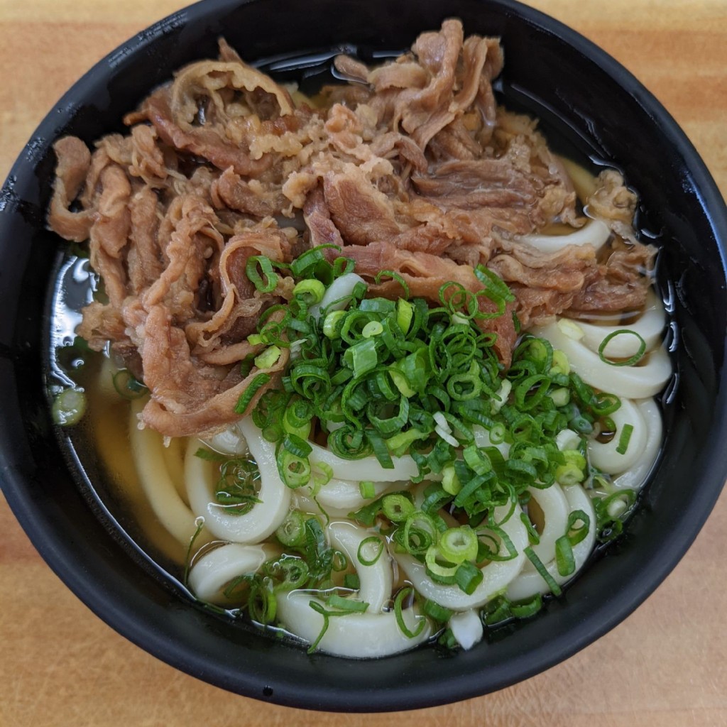 マラソンランナーあっつんさんが投稿した津田町鶴羽うどんのお店あなぶき家 津田の松原SA 上り線うどんコーナーの写真