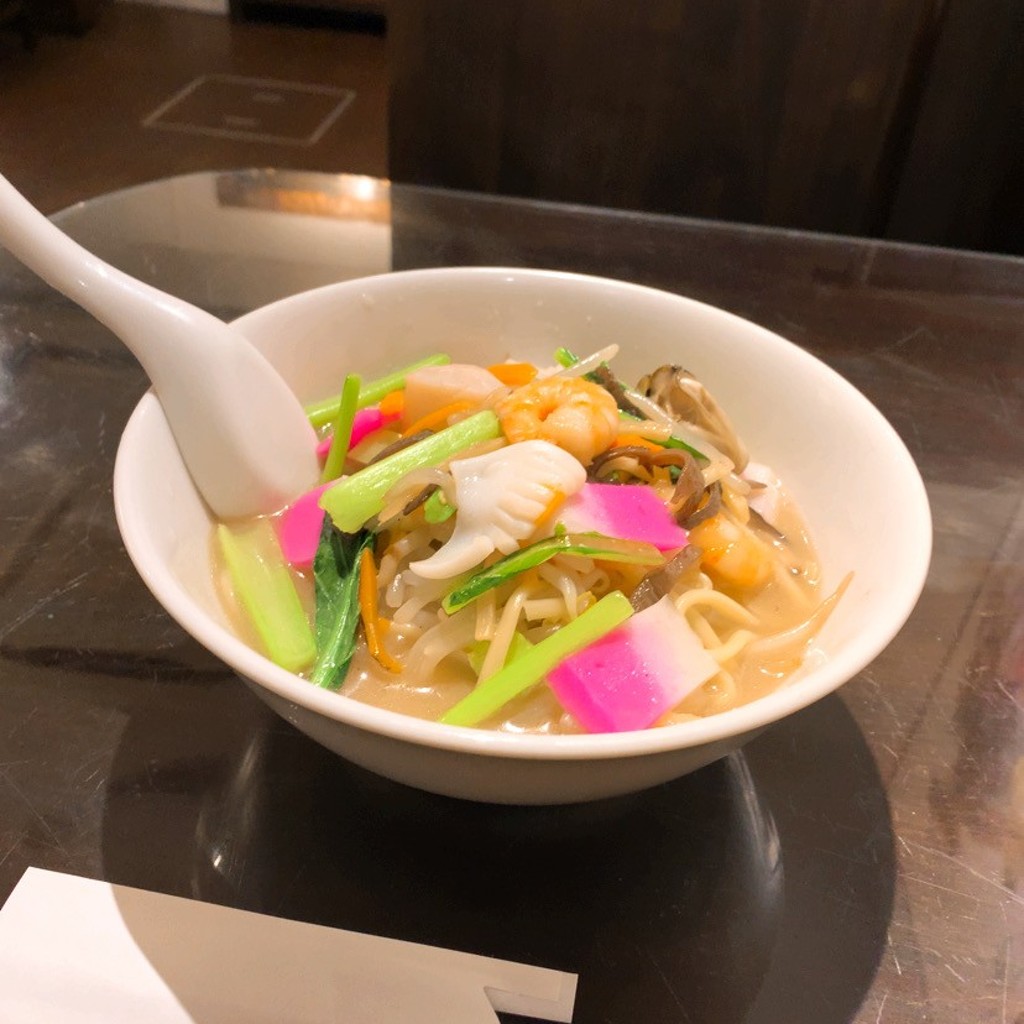 ユーザーが投稿したちゃんぽんの写真 - 実際訪問したユーザーが直接撮影して投稿した万才町中華料理紅灯記の写真