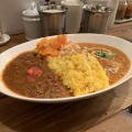  Lunch Wカリー - 実際訪問したユーザーが直接撮影して投稿した柴崎町インドカレーレインボウスパイスの写真のメニュー情報