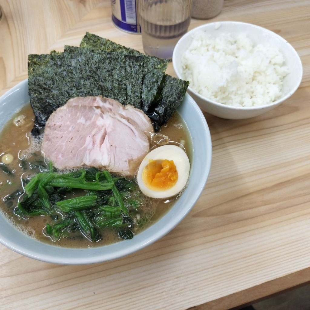 ユーザーが投稿した花笠ラーメンの写真 - 実際訪問したユーザーが直接撮影して投稿した東ラーメン / つけ麺横浜ラーメン 花笠家の写真