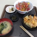 海鮮丼 - 実際訪問したユーザーが直接撮影して投稿した六原丼ものメフレ市場食堂の写真のメニュー情報