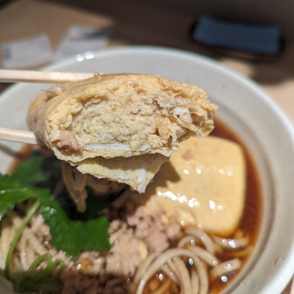 ユーザーが投稿した玉子焼 そばの写真 - 実際訪問したユーザーが直接撮影して投稿した西新宿そば石臼粗挽き蕎麦 28の写真