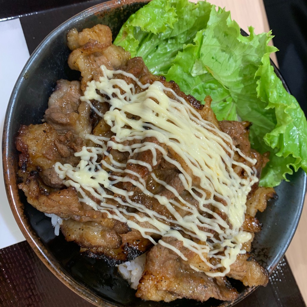 ユーザーが投稿した焼肉丼の写真 - 実際訪問したユーザーが直接撮影して投稿した三条町肉料理肉のヤマキ商店 ゆめタウン高松店の写真