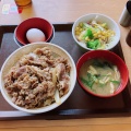 牛丼ランチ - 実際訪問したユーザーが直接撮影して投稿した大間町新町牛丼すき家 江南大間店の写真のメニュー情報