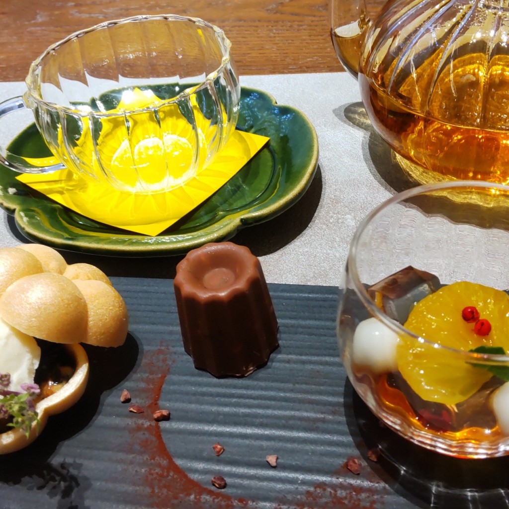 ユーザーが投稿した甘味さんくの写真 - 実際訪問したユーザーが直接撮影して投稿した京町カフェTOOTH TOOTH 凸凹茶房の写真
