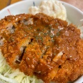 メンチカツ丼 - 実際訪問したユーザーが直接撮影して投稿した八重洲鉄板焼き鉄板酒場 鐵一 ヤエチカ店の写真のメニュー情報