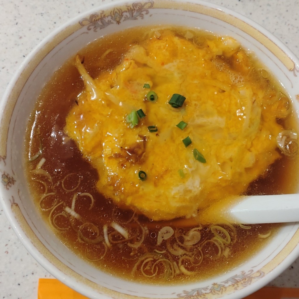 ユーザーが投稿した天津麺の写真 - 実際訪問したユーザーが直接撮影して投稿した東宿郷中華料理中国料理 山泉楼 駅東店の写真
