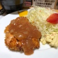 チキンカツ - 実際訪問したユーザーが直接撮影して投稿した西中島ステーキトンテキ チキンカツ グリレッタの写真のメニュー情報