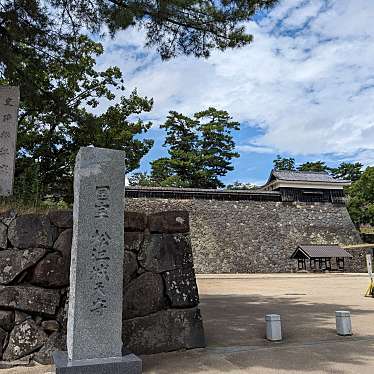 実際訪問したユーザーが直接撮影して投稿した殿町地域名所松江城 大手門跡の写真