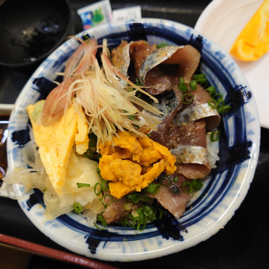 ユーザーが投稿したゴマサバ丼の写真 - 実際訪問したユーザーが直接撮影して投稿した卸町魚介 / 海鮮料理魚河岸処 仙の写真
