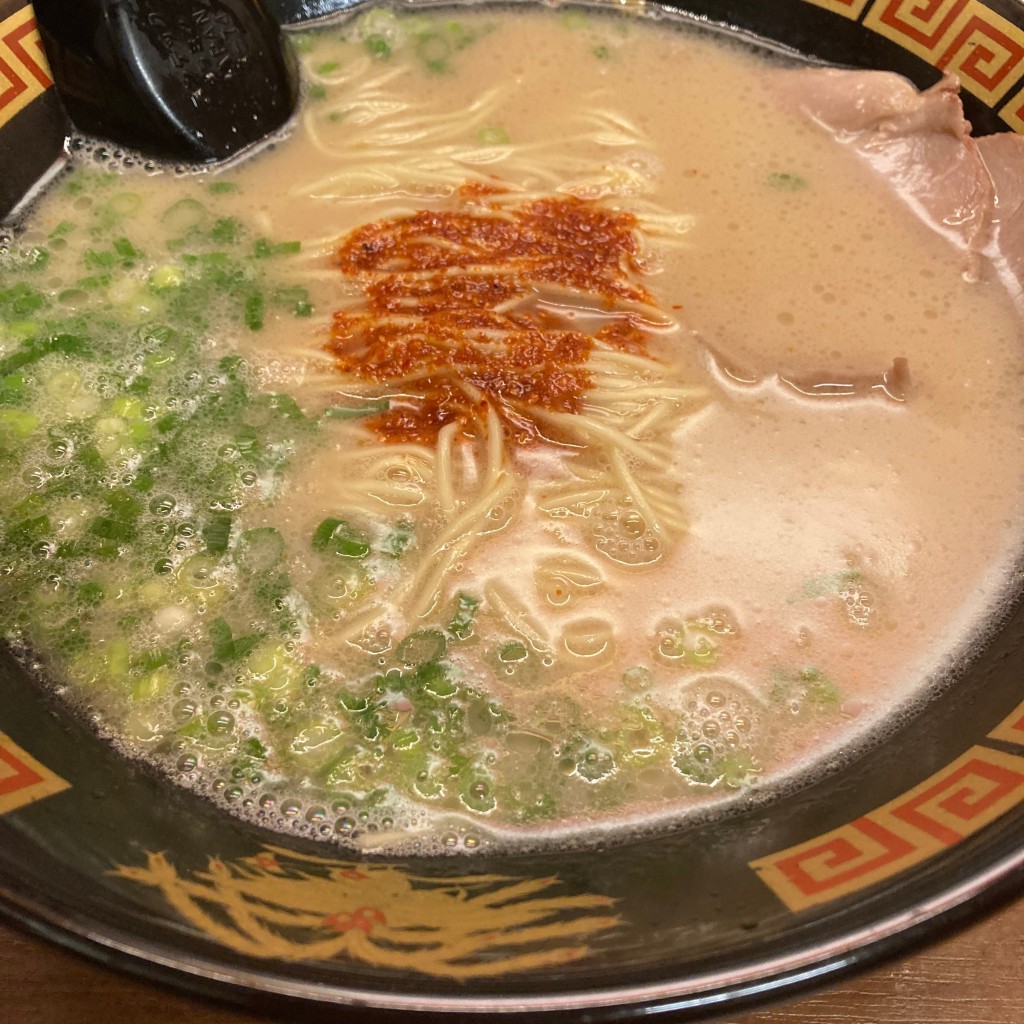 ユーザーが投稿したとんこつラーメンの写真 - 実際訪問したユーザーが直接撮影して投稿した牧志ラーメン専門店一蘭 那覇国際通り店の写真