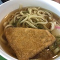 きつねうどん - 実際訪問したユーザーが直接撮影して投稿した高鷲町西洞定食屋しちりあの写真のメニュー情報