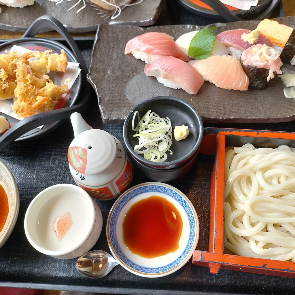 ユーザーが投稿したおもてなし握りかき揚の写真 - 実際訪問したユーザーが直接撮影して投稿した上野本和食 / 日本料理そうま 東松山店の写真