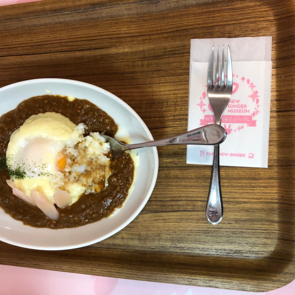 ユーザーが投稿したチーズカレーの写真 - 実際訪問したユーザーが直接撮影して投稿した本町カフェカフェ ニュージンジャーの写真