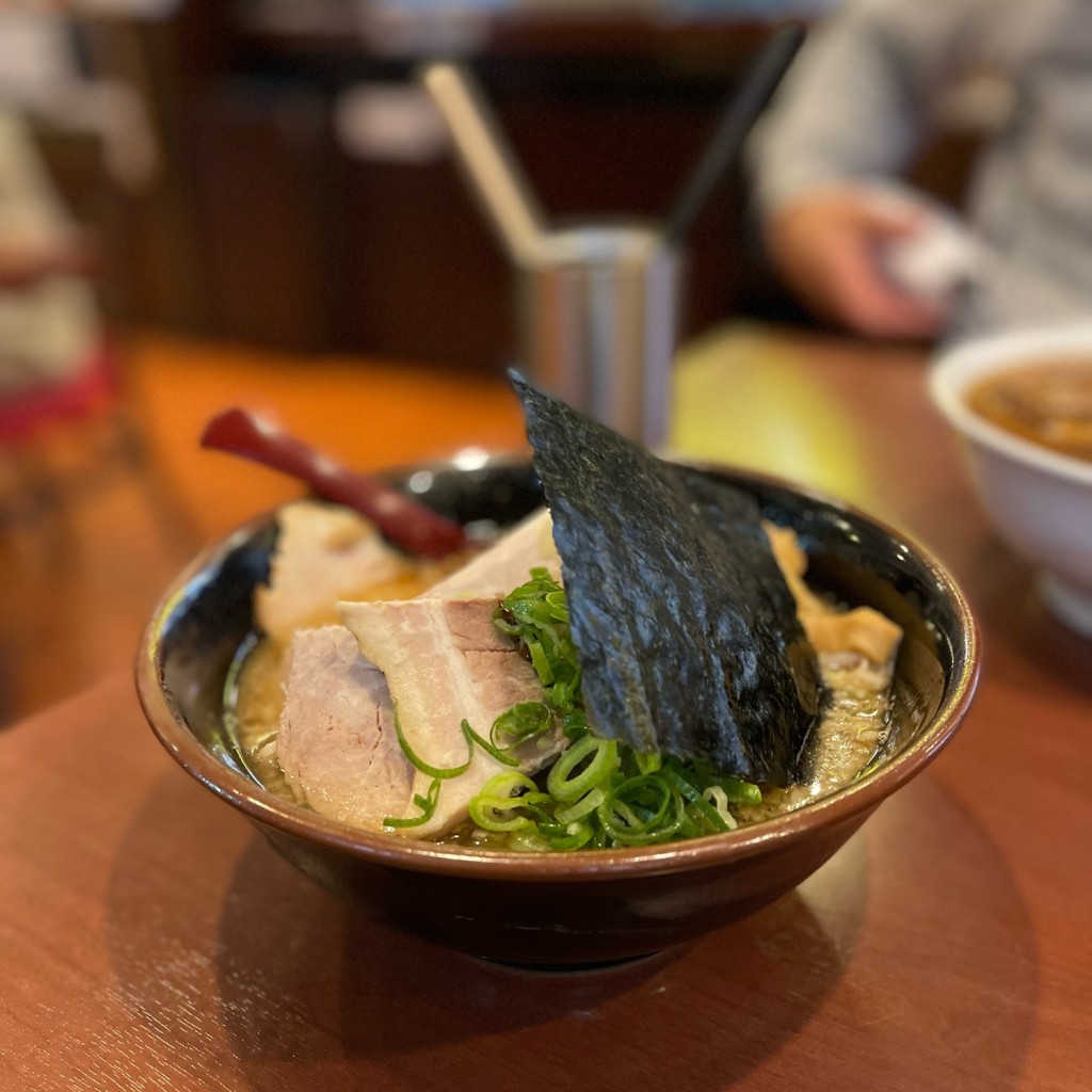 ユーザーが投稿した特製ニボらーめんの写真 - 実際訪問したユーザーが直接撮影して投稿した福寿町浅平ラーメン / つけ麺ラーメンむねちゃんの写真
