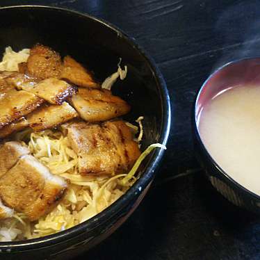 実際訪問したユーザーが直接撮影して投稿した南三条西丼もの札幌味噌豚丼きんちゃんの写真