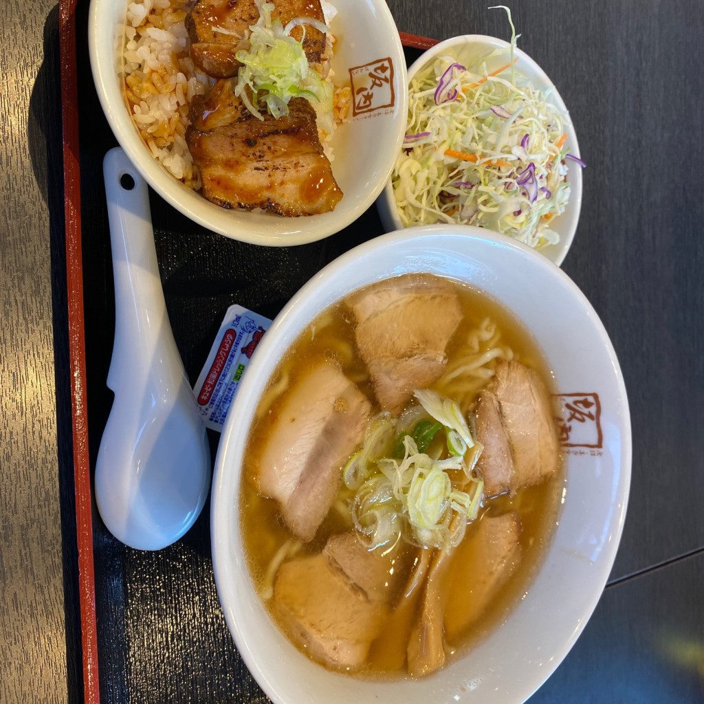 Snufkinと風さんが投稿した南流山ラーメン専門店のお店喜多方ラーメン坂内 南流山店/ばんないの写真