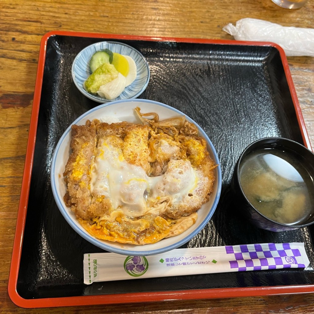 ユーザーが投稿したカツ丼の写真 - 実際訪問したユーザーが直接撮影して投稿した海神定食屋二葉海神 第一支店の写真