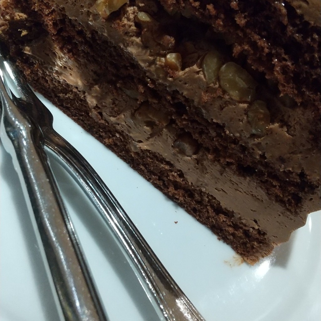 ユーザーが投稿したチョコレートケーキの写真 - 実際訪問したユーザーが直接撮影して投稿した阿倍野筋カフェHARBS 近鉄あべのハルカス店の写真