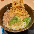 肉ごぼう天うどん - 実際訪問したユーザーが直接撮影して投稿した尾上町うどんだしぼんず 長崎街道かもめ市場店の写真のメニュー情報