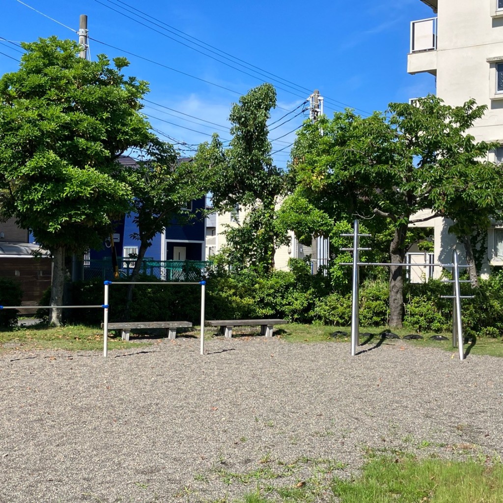 実際訪問したユーザーが直接撮影して投稿した遠州浜公園遠州浜団地広場の写真