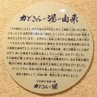 実際訪問したユーザーが直接撮影して投稿した五百家日帰り温泉神々が宿る杜の天然温泉 かもきみの湯の写真