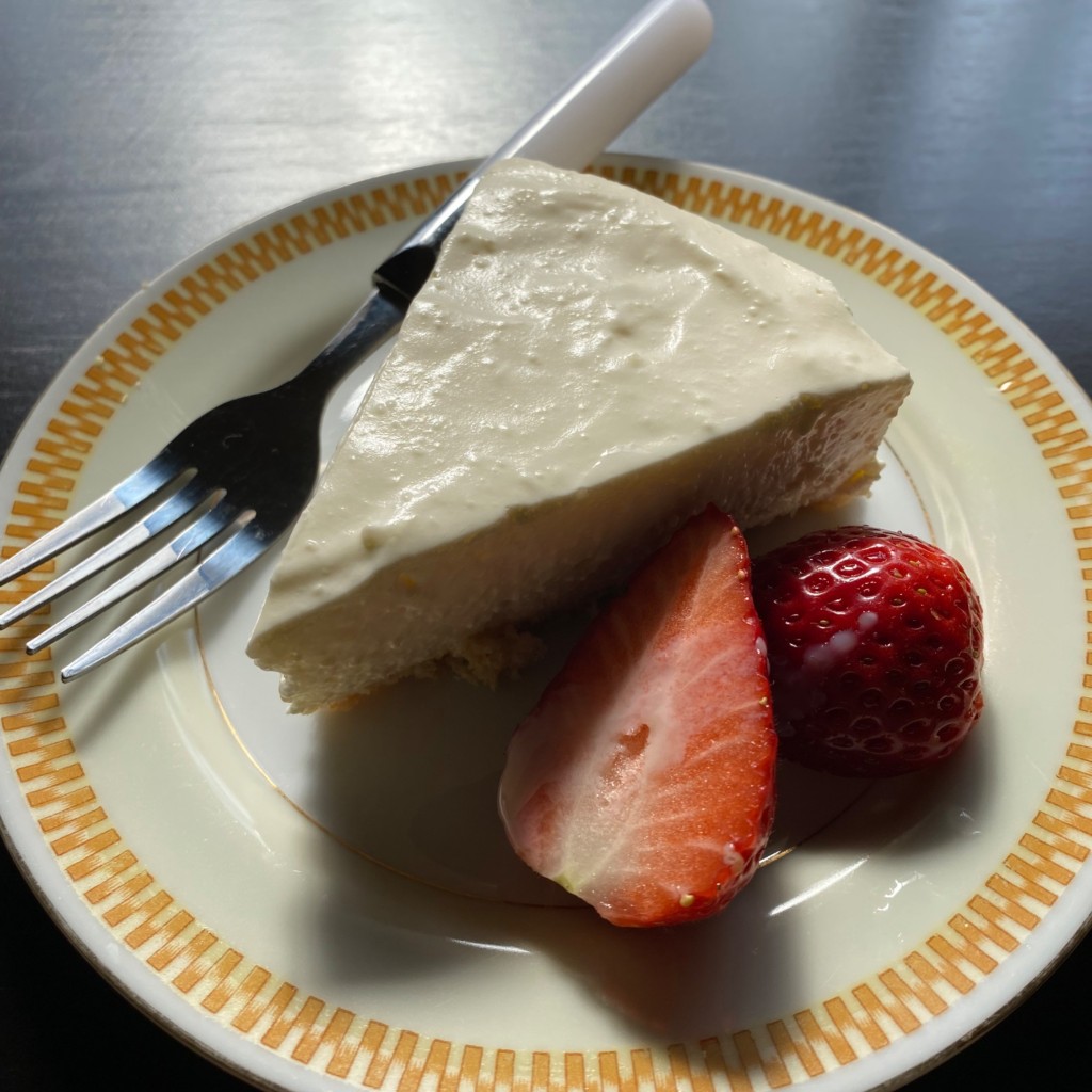 ユーザーが投稿したチーズケーキの写真 - 実際訪問したユーザーが直接撮影して投稿した長命寺町カフェ小西珈琲店の写真