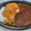 チキンカツカレー - 実際訪問したユーザーが直接撮影して投稿した北浜居酒屋とり神楽 淀屋橋店の写真のメニュー情報