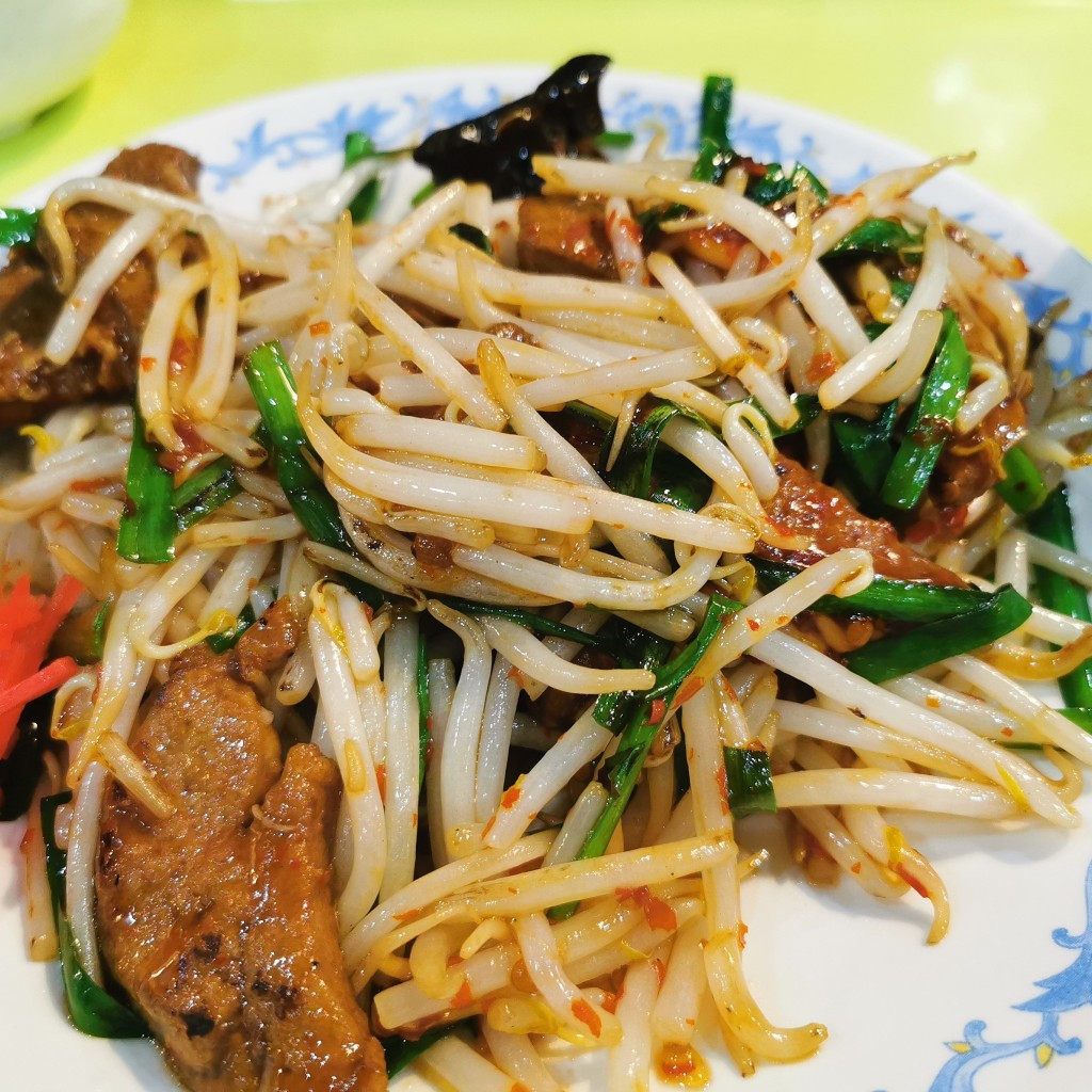 ユーザーが投稿したニラレバ定食の写真 - 実際訪問したユーザーが直接撮影して投稿した一番町中華料理北京餃子の写真