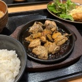 名物地鶏炭火焼定食 - 実際訪問したユーザーが直接撮影して投稿した阿倍野筋焼鳥宮崎県 塚田農場 あべのハルカスダイニング店の写真のメニュー情報