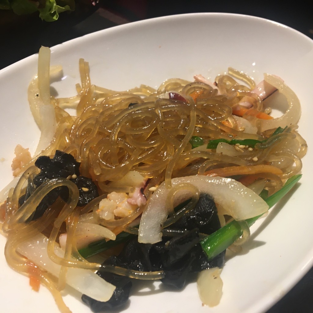 ユーザーが投稿した海鮮春雨の写真 - 実際訪問したユーザーが直接撮影して投稿した下目黒韓国料理とん豚テジ 目黒店の写真