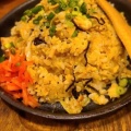 えび玉炒飯 - 実際訪問したユーザーが直接撮影して投稿した恵比寿焼鳥てけてけ 恵比寿東口店の写真のメニュー情報
