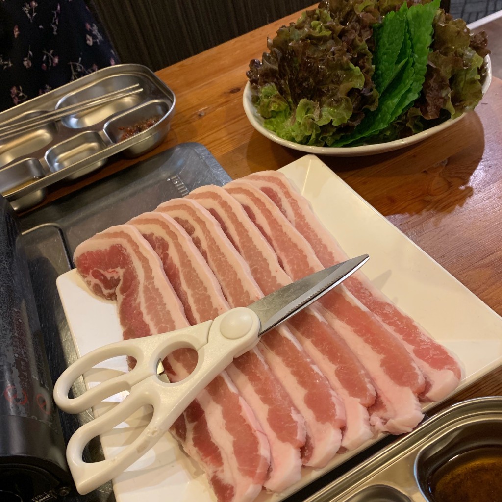 ユーザーが投稿した焼肉定食レーディスの写真 - 実際訪問したユーザーが直接撮影して投稿した阿倍野筋焼肉韓国ダイニング 李の写真