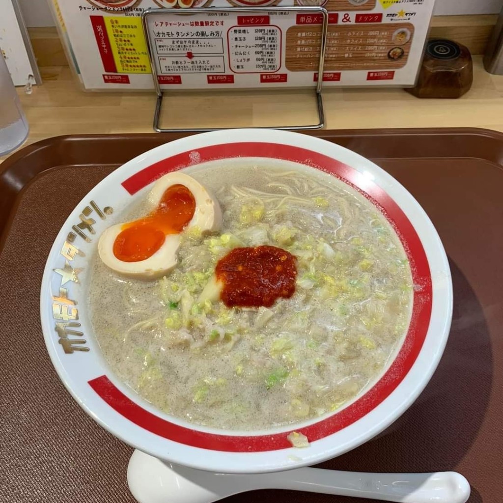 ユーザーが投稿したラーメンの写真 - 実際訪問したユーザーが直接撮影して投稿した可部ラーメン専門店オカモト タンメン 可部店の写真