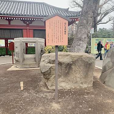 実際訪問したユーザーが直接撮影して投稿した浅草地蔵 / 石造物旧仁王門礎石の写真
