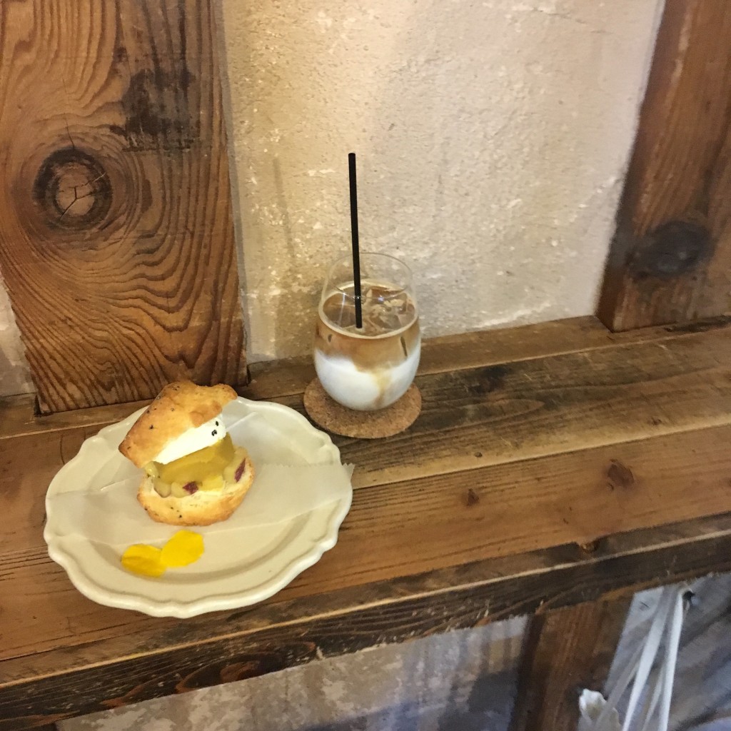 ユーザーが投稿した季節のスコーンの写真 - 実際訪問したユーザーが直接撮影して投稿した末盛通コーヒー専門店カンノン コーヒー 本山の写真