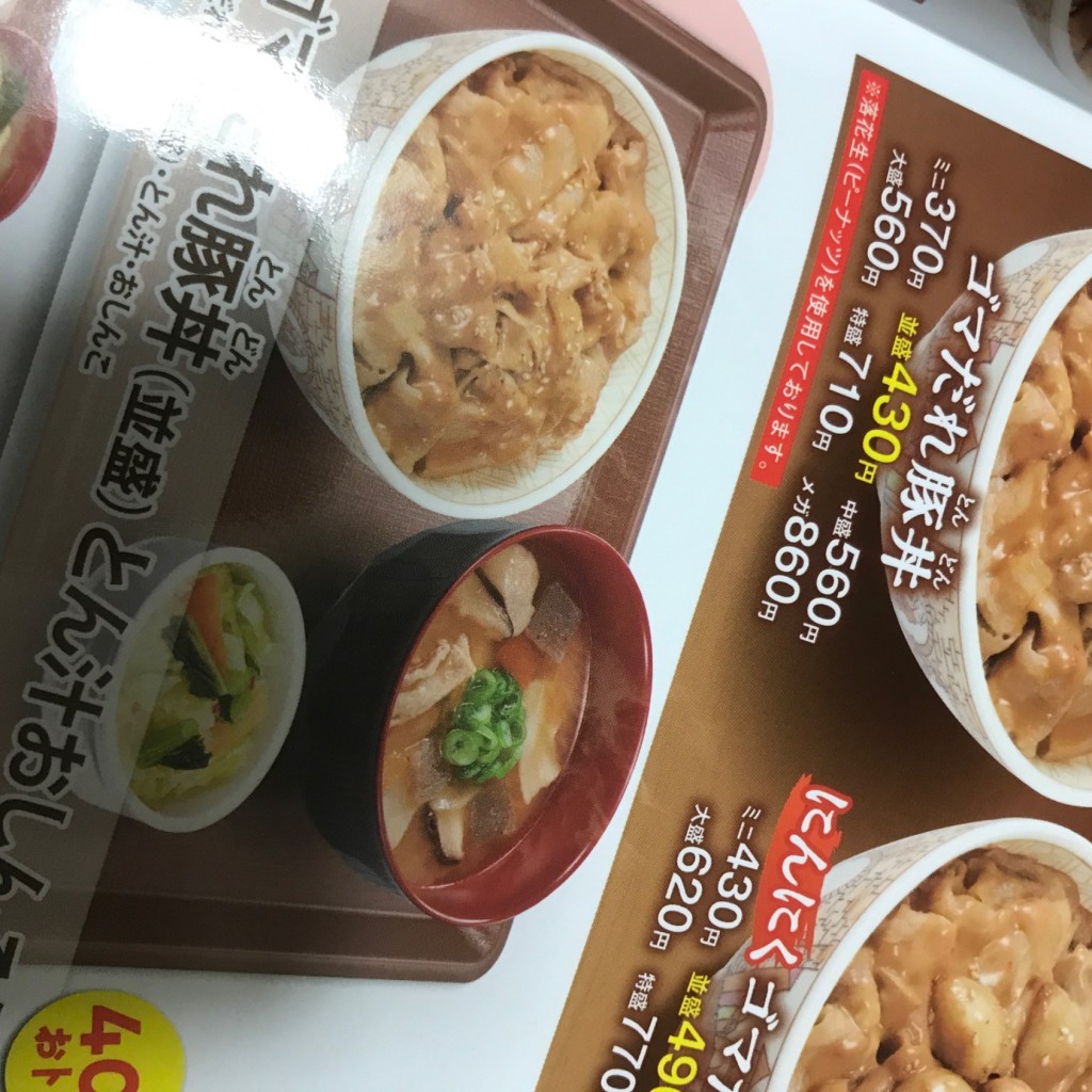 ユーザーが投稿した豚丼の写真 - 実際訪問したユーザーが直接撮影して投稿した荻窪牛丼すき家 荻窪駅西口店の写真