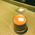カフェラテ - 実際訪問したユーザーが直接撮影して投稿した飯田橋カフェtoggle hotel cafe barの写真のメニュー情報