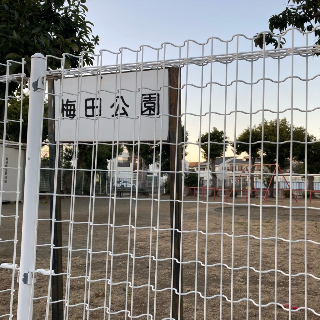 実際訪問したユーザーが直接撮影して投稿した十間坂公園梅田公園の写真