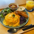 オムライスセット - 実際訪問したユーザーが直接撮影して投稿した東所沢和田カフェ角川食堂の写真のメニュー情報