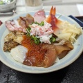 海鮮丼 - 実際訪問したユーザーが直接撮影して投稿した日吉津丼もの山芳亭の写真のメニュー情報