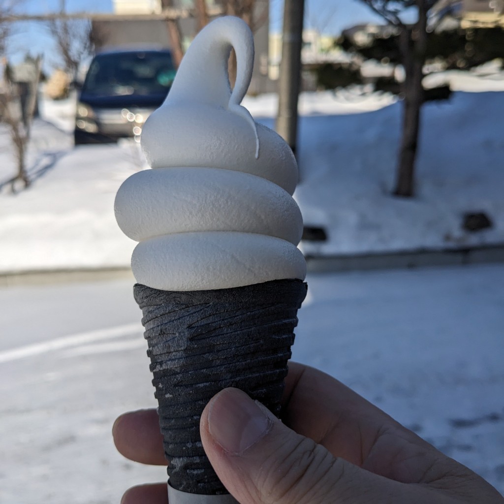 実際訪問したユーザーが直接撮影して投稿した発寒七条アイスクリームMoe'sの写真